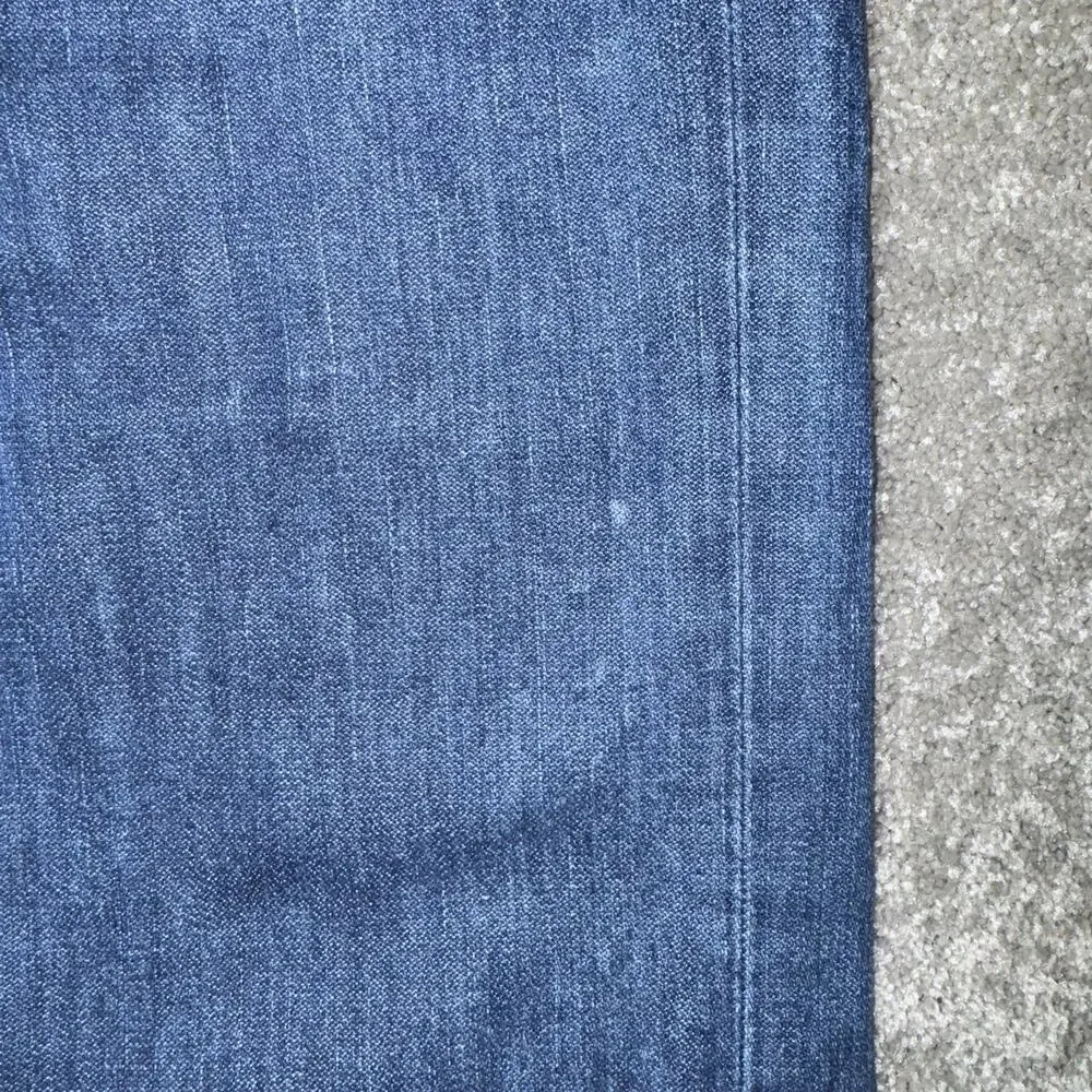 True Religion Mens 40 Skinny Fit Jeans Blue Distressed Denim‎ Designer USA